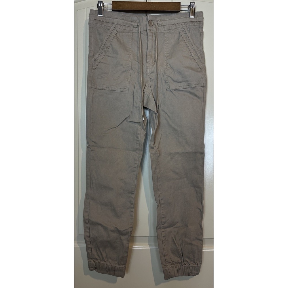Tinseltown Women's‎ Drawstring Utility Jogger pants Sz M preppy school casual